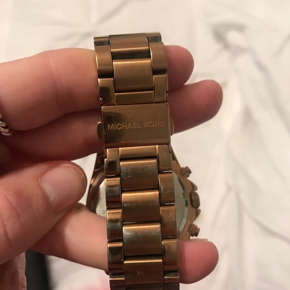 Gold Micheal Kors Watch - Picture 2 of 5